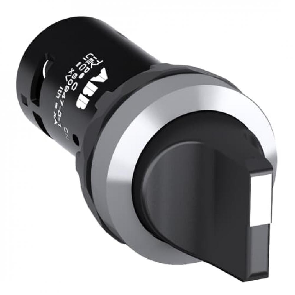 SELECTOR 2 POS. MAINT. BLACK, 1NC