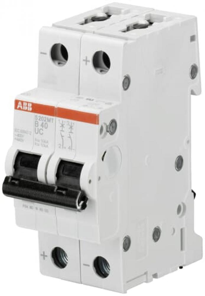 MCB S200MTUC 2P C 10A AC/DC RAIL