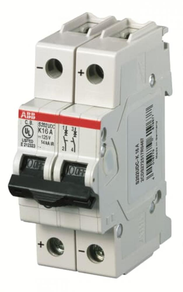 S200UDC MCB 2P K 32A 60 VDC BCPD