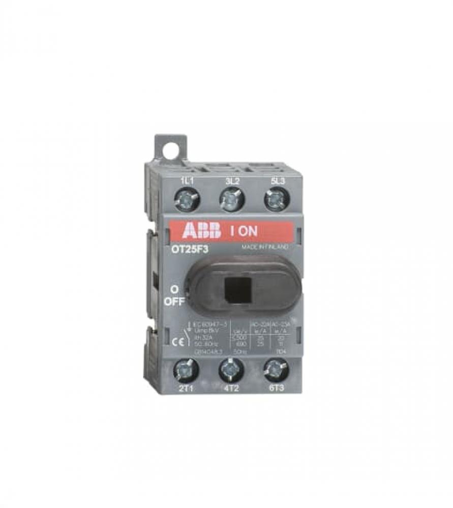 SWITCH 3P 25A UL508 NF 6MM