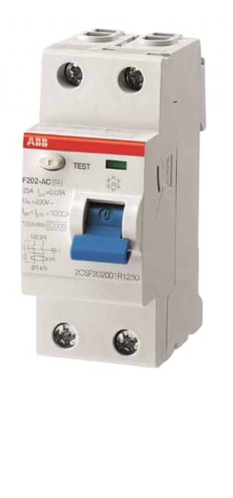 RCD F200 A 2P 25A 100MA