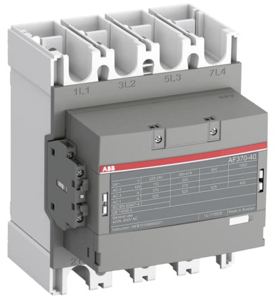 CONTACTOR AF370 4P 2NO2NC 48-130V