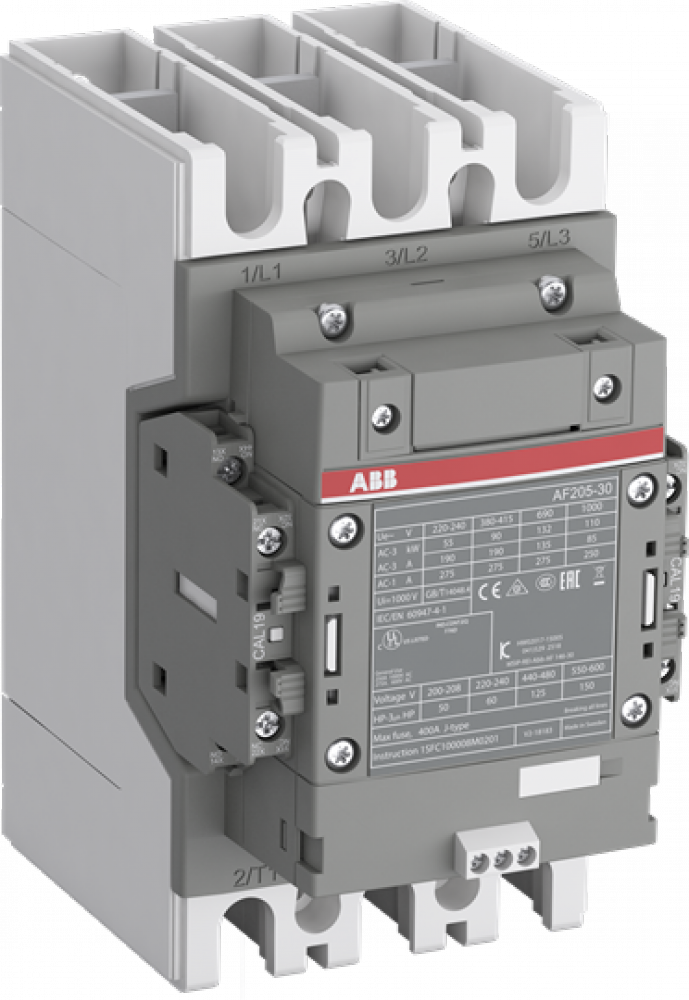 CTR AF205 3POLE 100-250V 2NO2NC