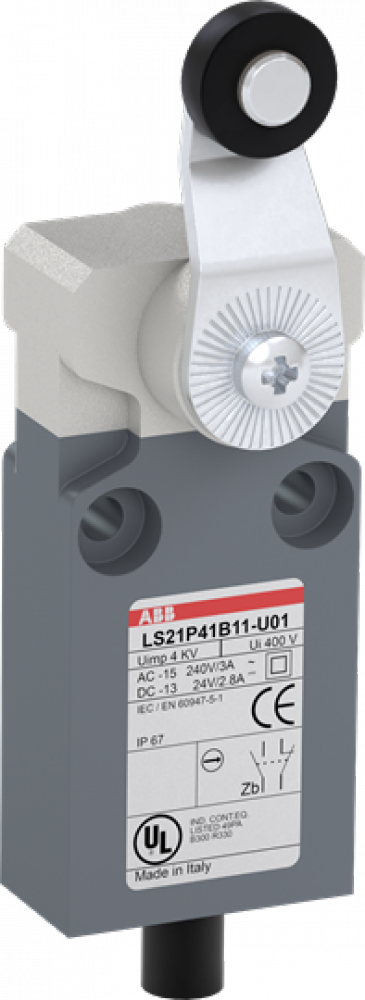 LMT SW MIN 30MM PLSTC RLR LVR