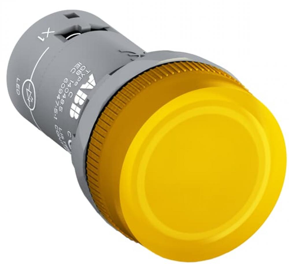 PILOT LIGHT CL2 YELLOW 220V DC