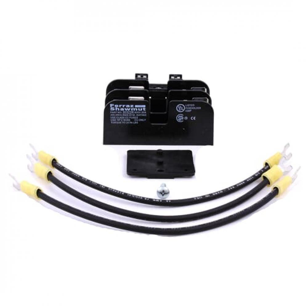 IP C&C,Top Mt,Fuse Block,(2) CC,(1) 1/4&#34;
