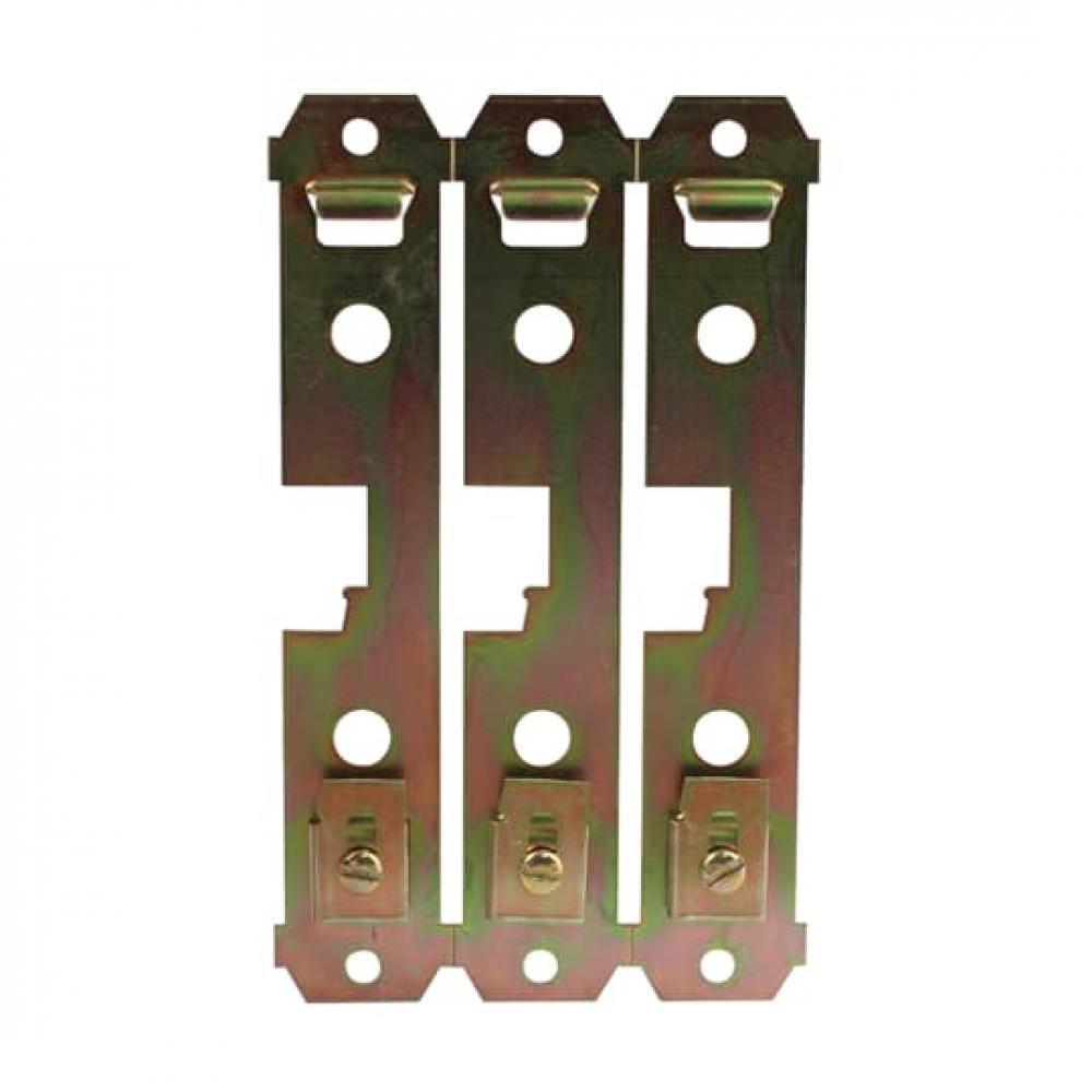 BACK MOUNTG PLATE-SCREW TYP-3 POLE