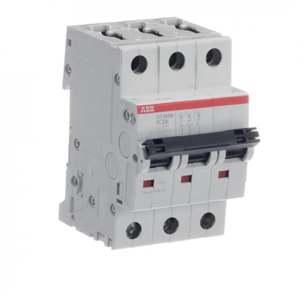 MCB ST200M 3P K 3A UL1077