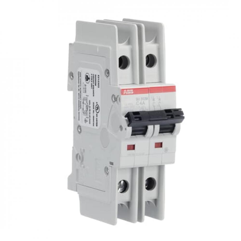 UL489 MCB 2P C 4A 480/277