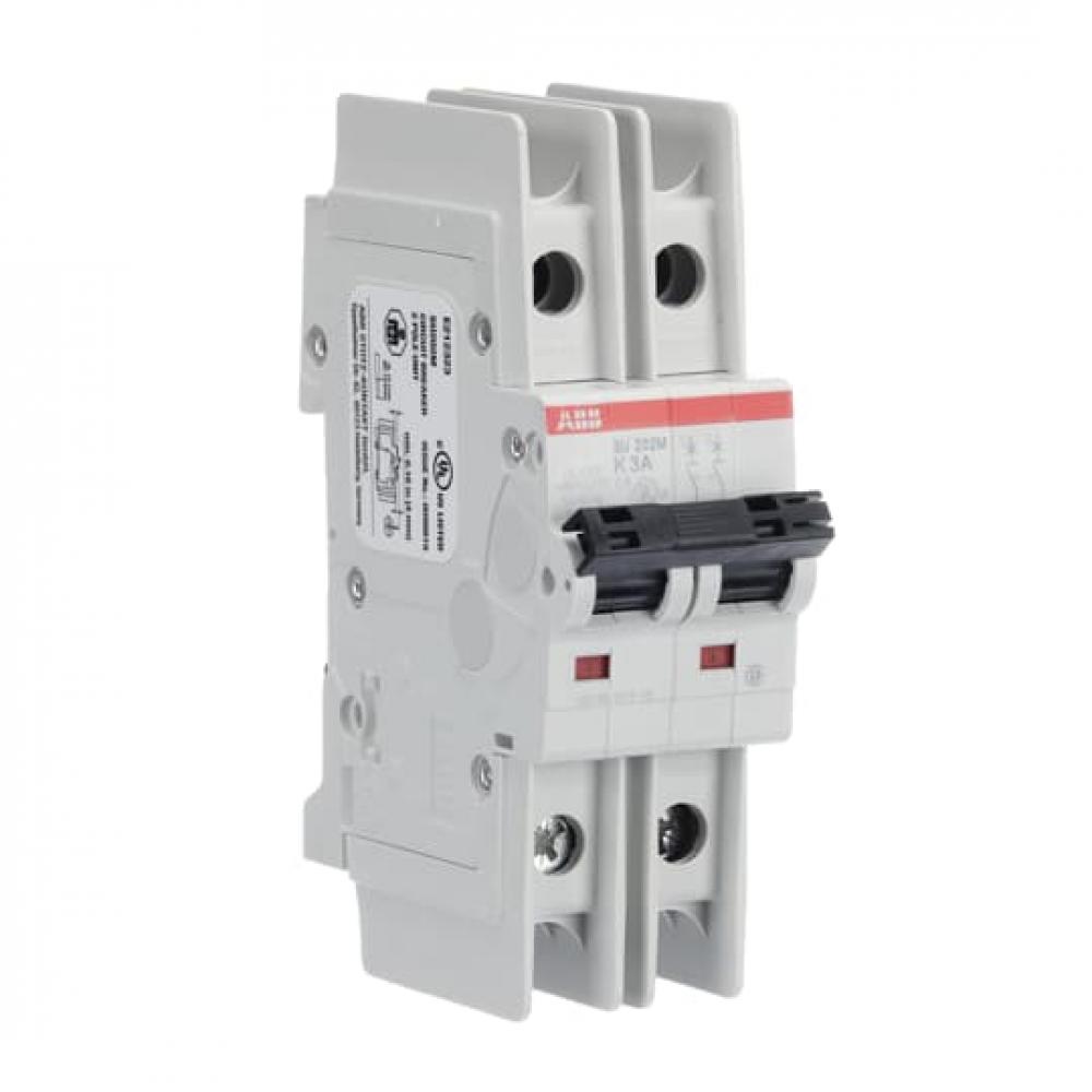 UL489 MCB 2P K 3A 480/277