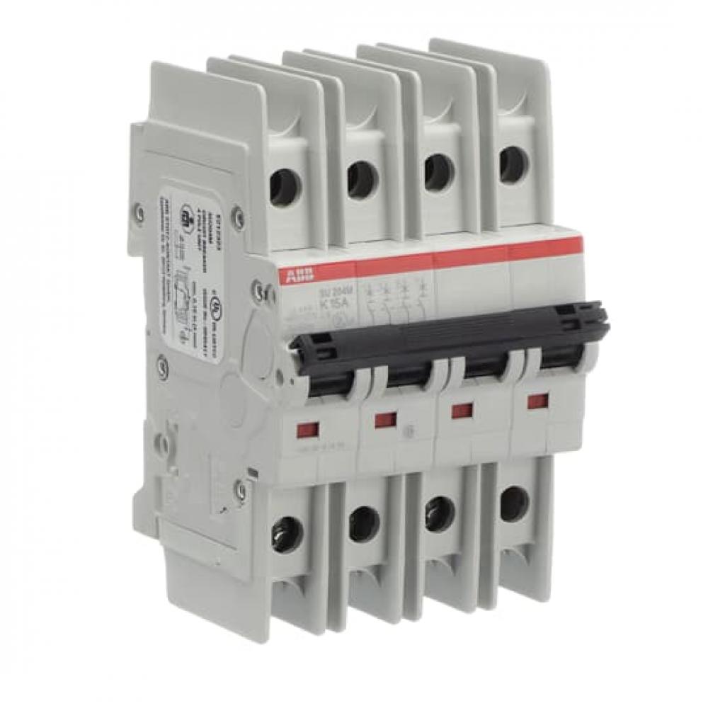 UL489 MCB 4P K 15A 480/277