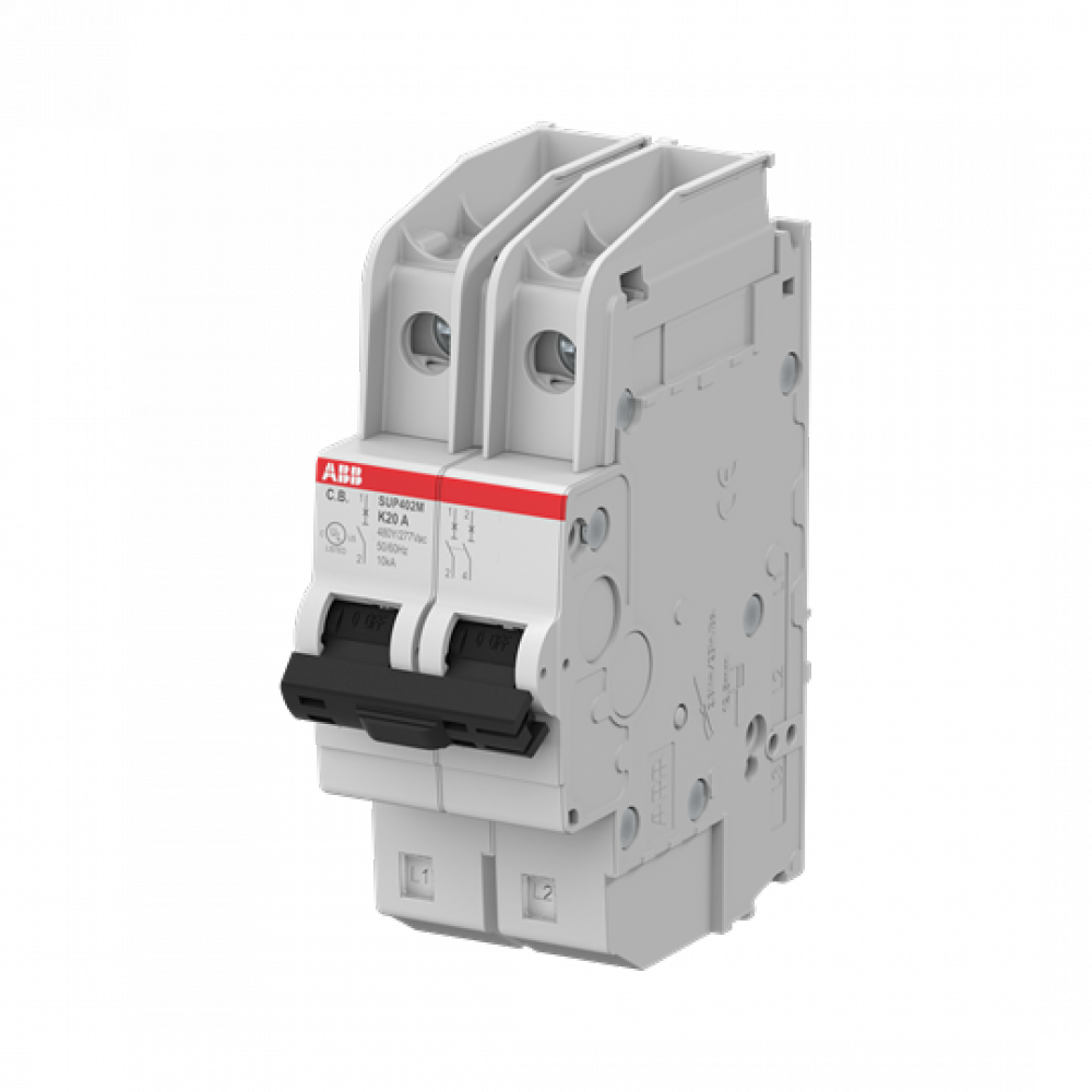 SMISSL UL489 MCB,480Y/277VAC,16A,2P,K