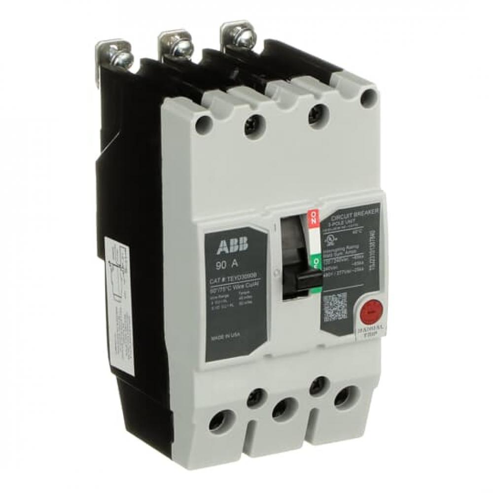 90A 3POLE 25KA 480/277 CKT BKR