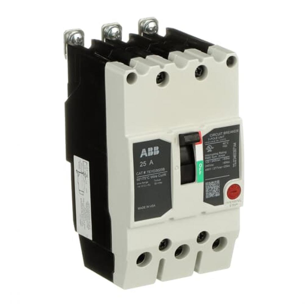 25A 3POLE 25KA 480/277 CKT BKR