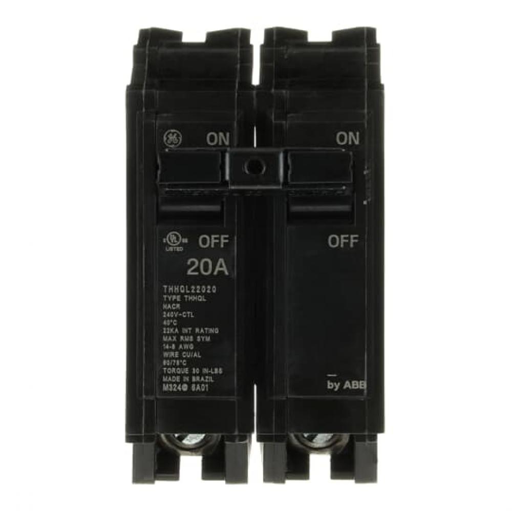 CIRCUIT  BREAKER 2P 20A 240V 22KA