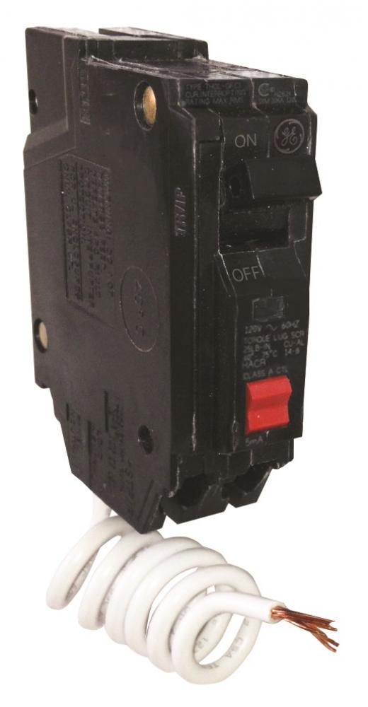 THQC 1P 120V 25A GFCI SELF-TEST