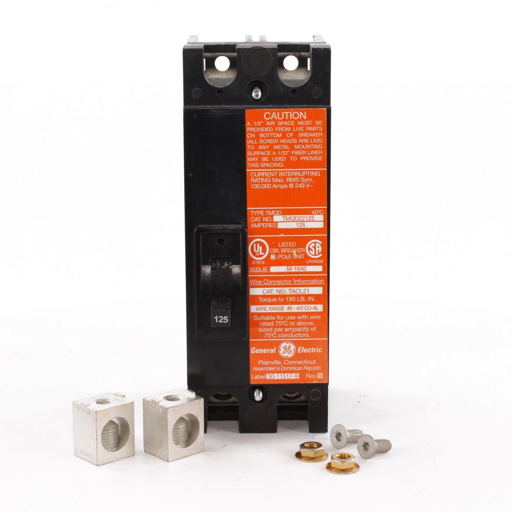 TMQV 2 POLE 125 AMPS 100KA 240 VAC