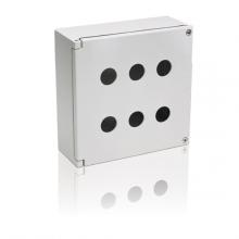 ABB - Electrification KEM6-0 - EMPTY METALLIC ENCLOSURE, 6-SEAT