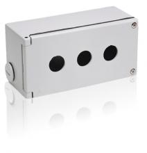ABB - Electrification KEM3-0 - EMPTY METALLIC ENCLOSURE, 3-SEAT