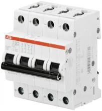 ABB - Electrification S204MUC-K6 - MCB S200MUC 4P K 6A AC/DC