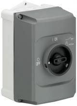 ABB - Electrification IB132-G - ENCLOSURE, IP65, 3X LOCKABLE, BLK