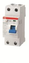 ABB - Electrification F202A-25/0.1 - RCD F200 A 2P 25A 100MA