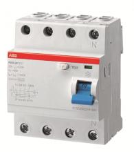 ABB - Electrification F204AS-100/0.3 - RCD F200 4P 100A 300MA S