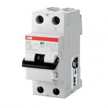 ABB - Electrification DS201AC-C10/0.03 - RCBO DS200 AC 1P+N C 10A 30MA 6KA