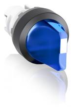 ABB - Electrification M3SS1-11L - 3POS,KNOB,A-B-C,BLU,BP,ILL