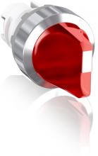 ABB - Electrification M2SS1-31R - 2POS,KNOB,B-C,RED,MTL,ILL
