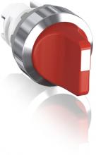 ABB - Electrification M2SS1-30R - 2POS,KNOB,B-C,RED,MTL