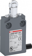 ABB - Electrification LS20P12B11-U01 - LMT SW MIN 30MM MTL RLR PLNGR