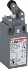 ABB - Electrification LS35P30B11 - LMT SW 30MM ROLL LEVER PLNGR