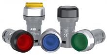 ABB - Electrification CEPY1-1001 - CP,ENCL,YEL,T-R 40MM RED 2NC