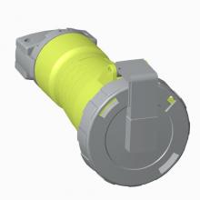 ABB - Electrification ABB320C4W - IEC CONNECTOR 20A 2P3W 125V