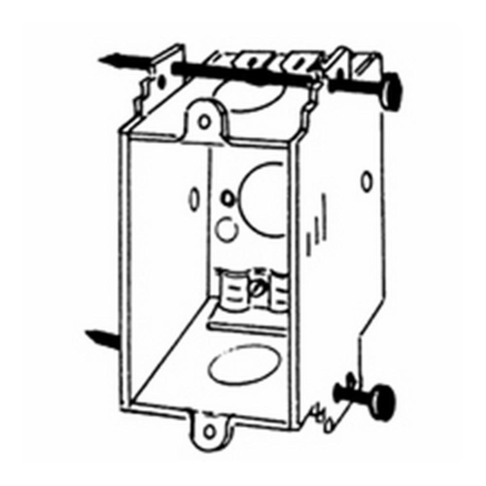 BX SQ CRNR SW 3X2-1/8X2-7/8  W 2 NAILS