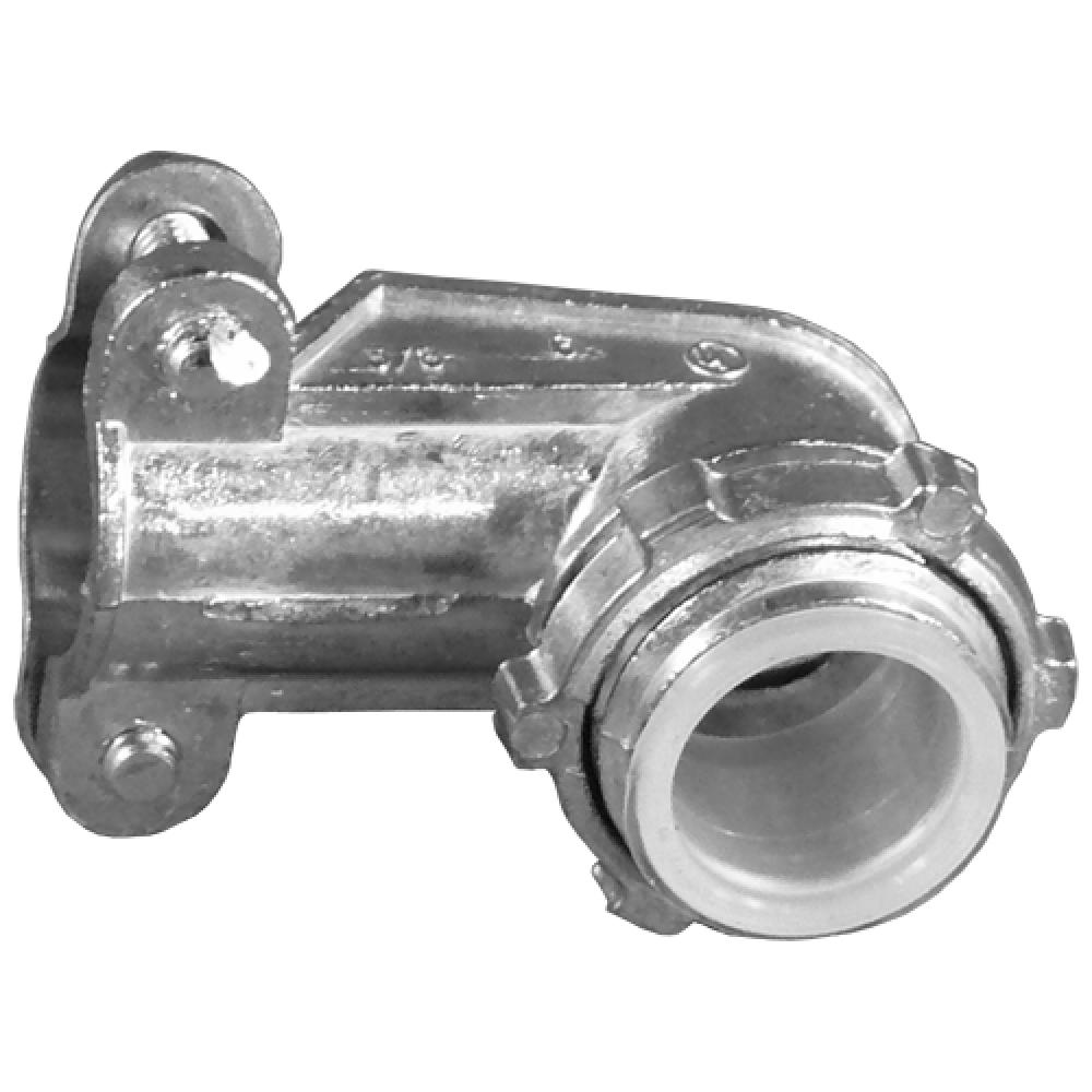 3/8 IN 90D FLEX/AC/MC CBL CONN