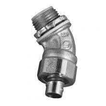 APPOZGCOMM 4QS-438 - 3/8 IN 45D LFMC CONN