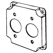 APPOZGCOMM 8364 - 4 IN SQ CVR 2 SGL RCPT