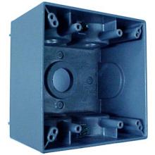 APPOZGCOMM WDP250 - 2 GANG DP BOX 5 1/2 IN HUBS