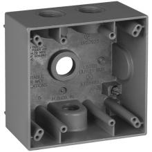 APPOZGCOMM WSL275 - 2 GANG BOX 4 3/4 IN HUBS