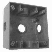 APPOZGCOMM WSR250 - 2 GANG BOX 6 1/2 IN HUBS XTYPE