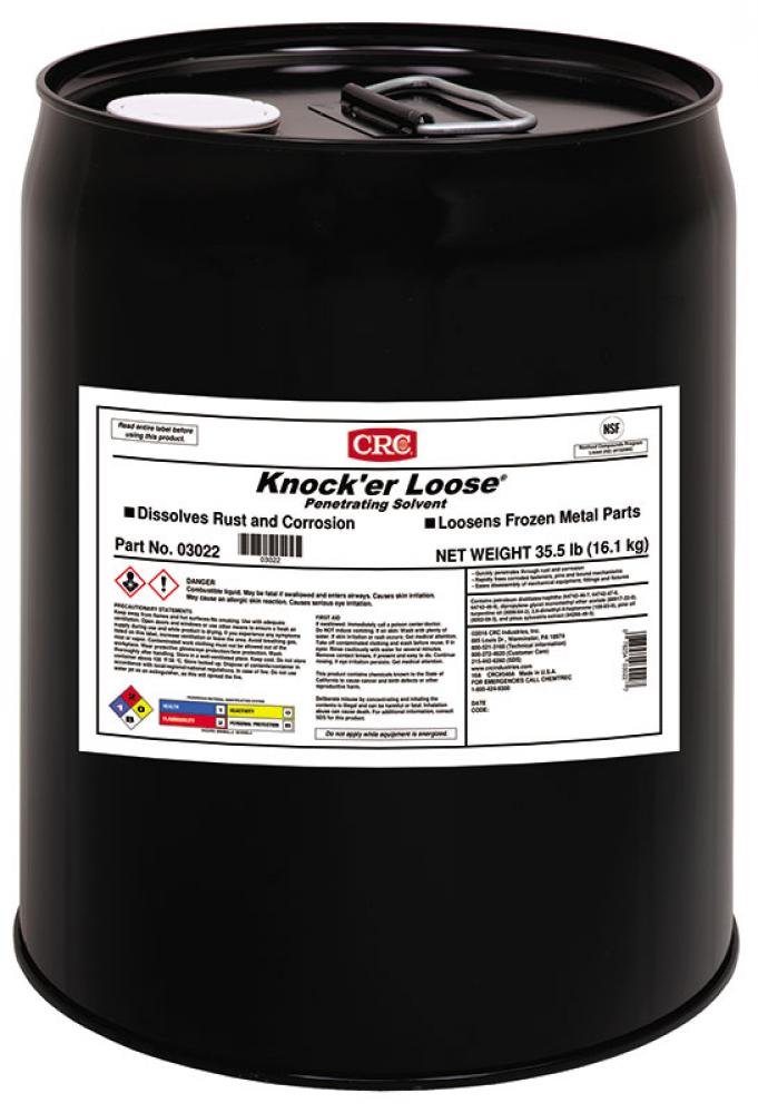 Knock&#39;er Loose Penetrating Solvent 5 GA