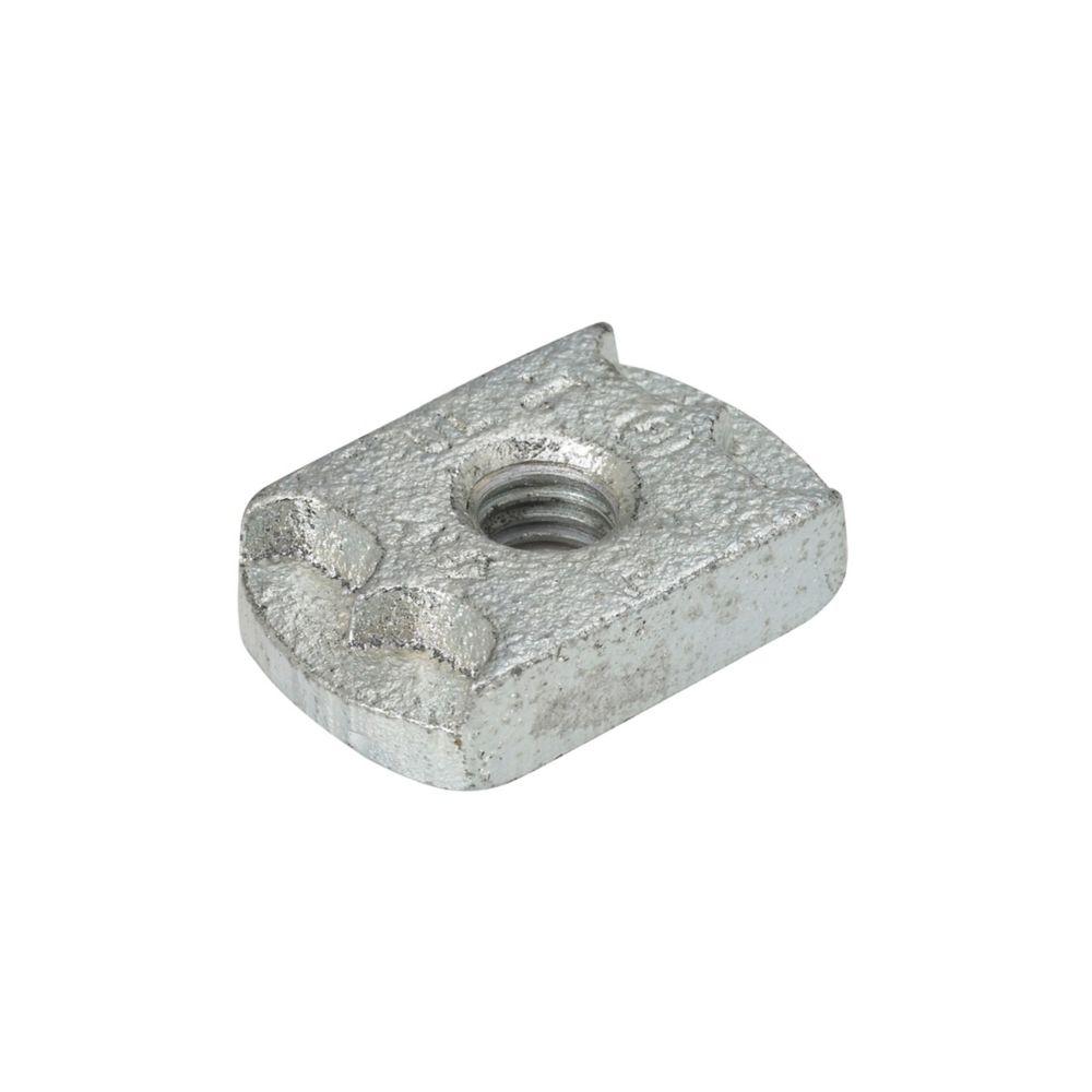MALLEABLE IRON &#34;SERT NUT, 3/4&#34;-10, ZN PL