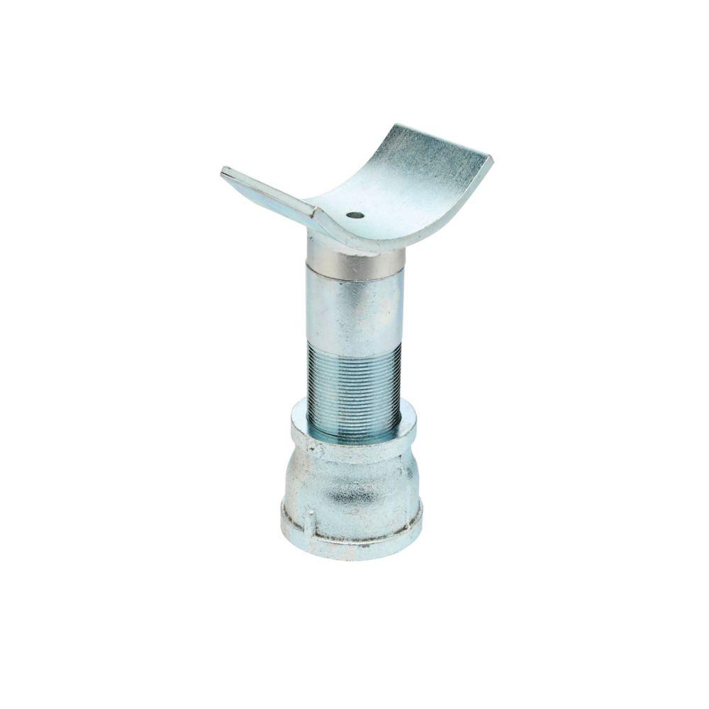 ADJUSTABLE PIPE SADDLE SPT, 5&#34;, PLN