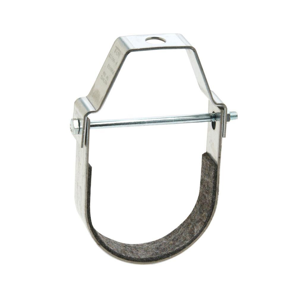 STD CLEVIS HANGER, 2&#34;, 3/8&#34;-16, FELT-LIN