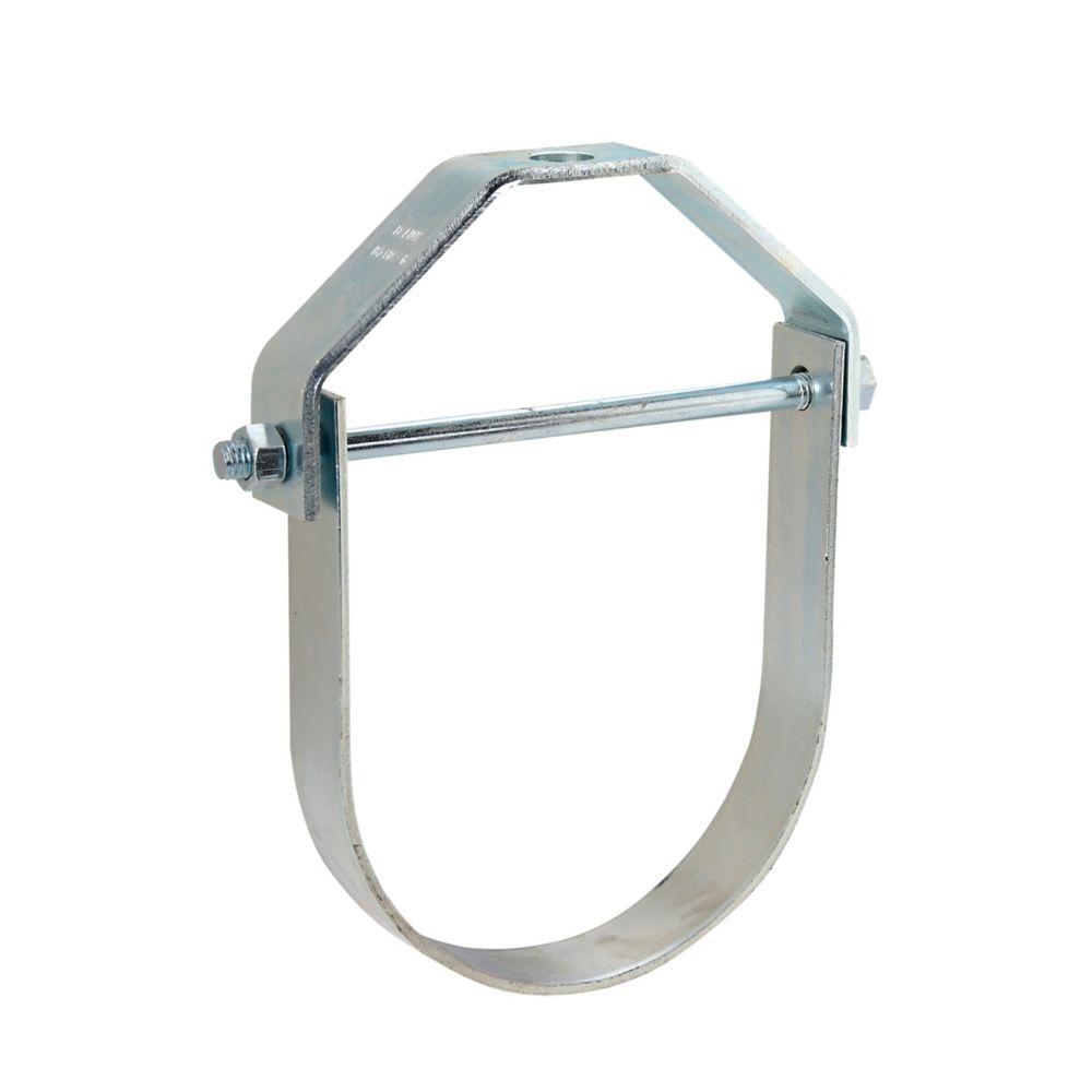 STD CLEVIS HANGER, 30&#34;, 1 1/4&#34;-7, ZN PLT