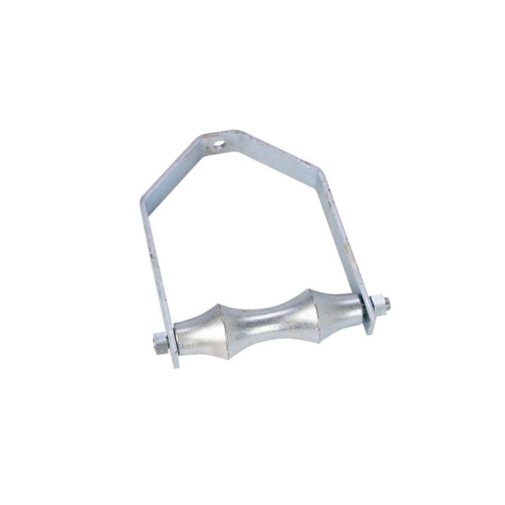 ADJUSTABLE STLL YOKE PIPE ROLL, 2 1/2&#34;, 1/2&