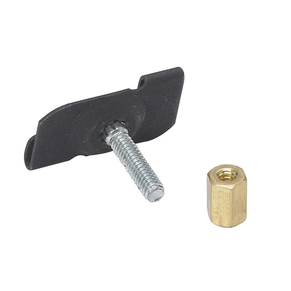 TWIST FS, 9/16&#34;, 5/8&#34; STUD LEN, WHITE W/