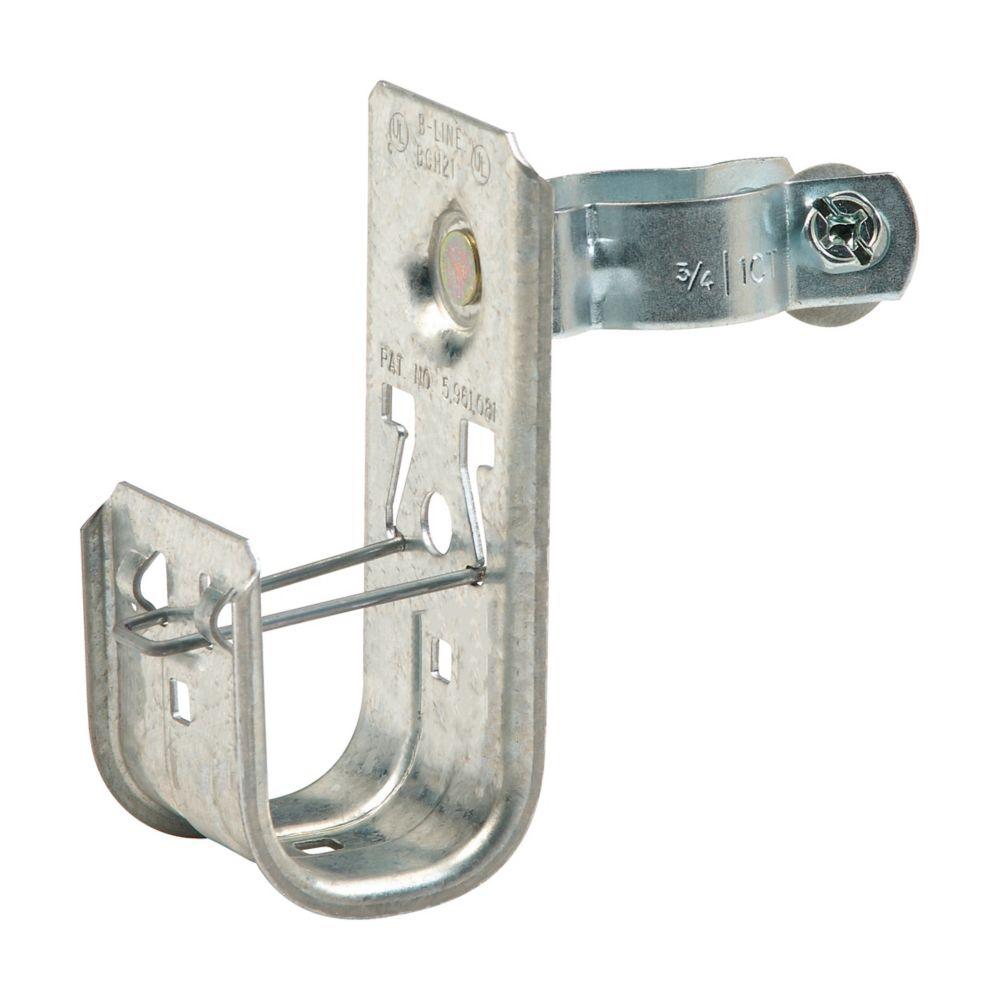 CBL TO FLOOR SPT, 1 5/16&#34; HOOK, 1&#34; OD FL